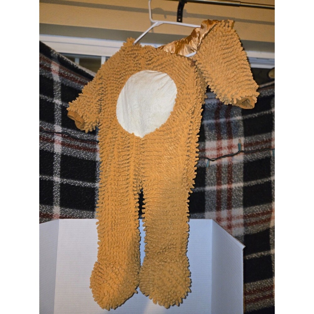 Halloween Infant Toddler Brown Bear Jumpsuit Costume Size 12-24 months